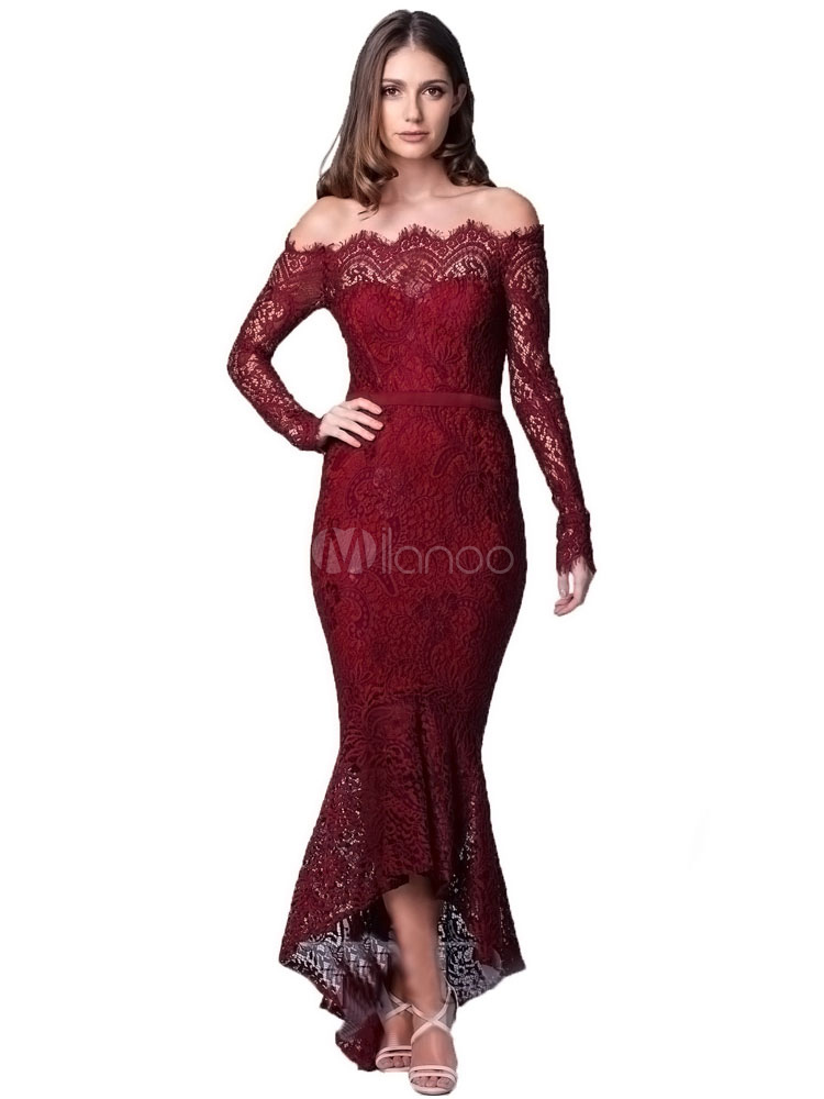 long mermaid bodycon dresses