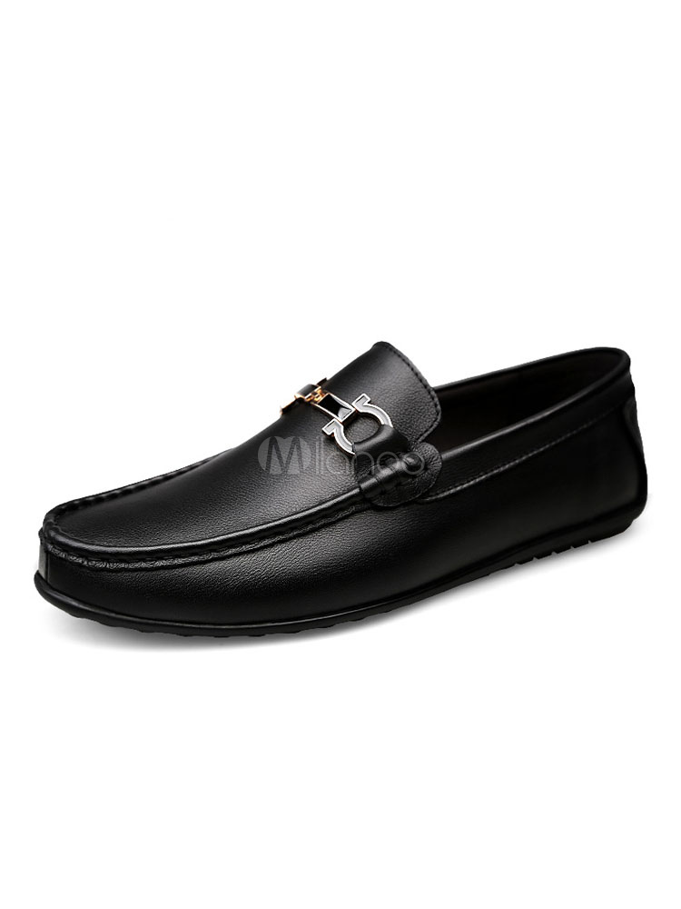 Mocasines con cordones Tods de Cuero de color Negro para hombre Hombre Zapatos de Zapatos sin cordones de Mocasines 