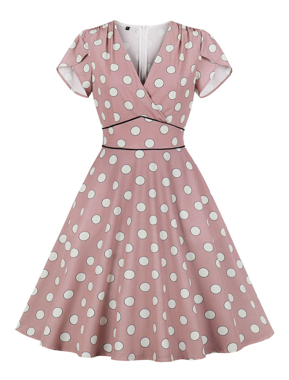 vintage swing dress with pockets