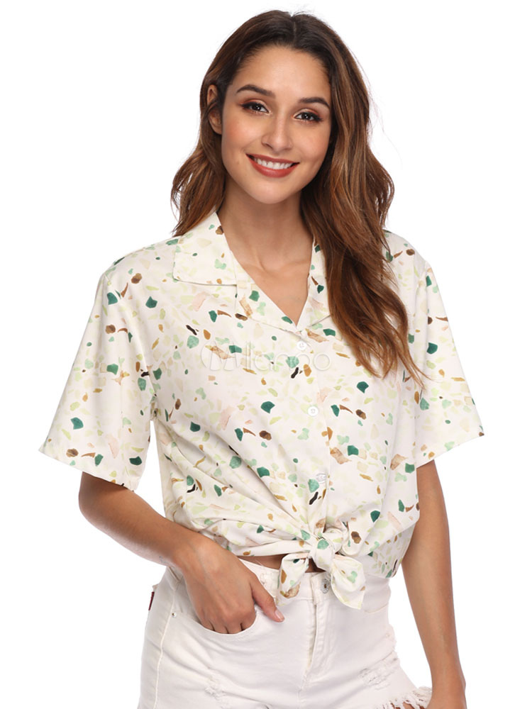 Chemisier Femme Manches Courtes En Mousseline - Style That Works By Vanity Taille S, Imprimé Floral