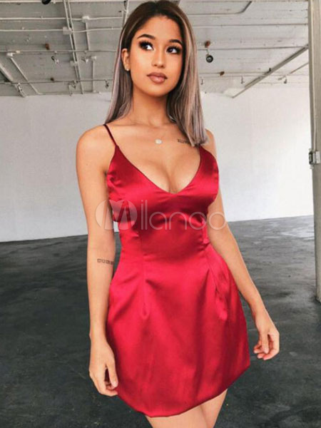 red night out dress