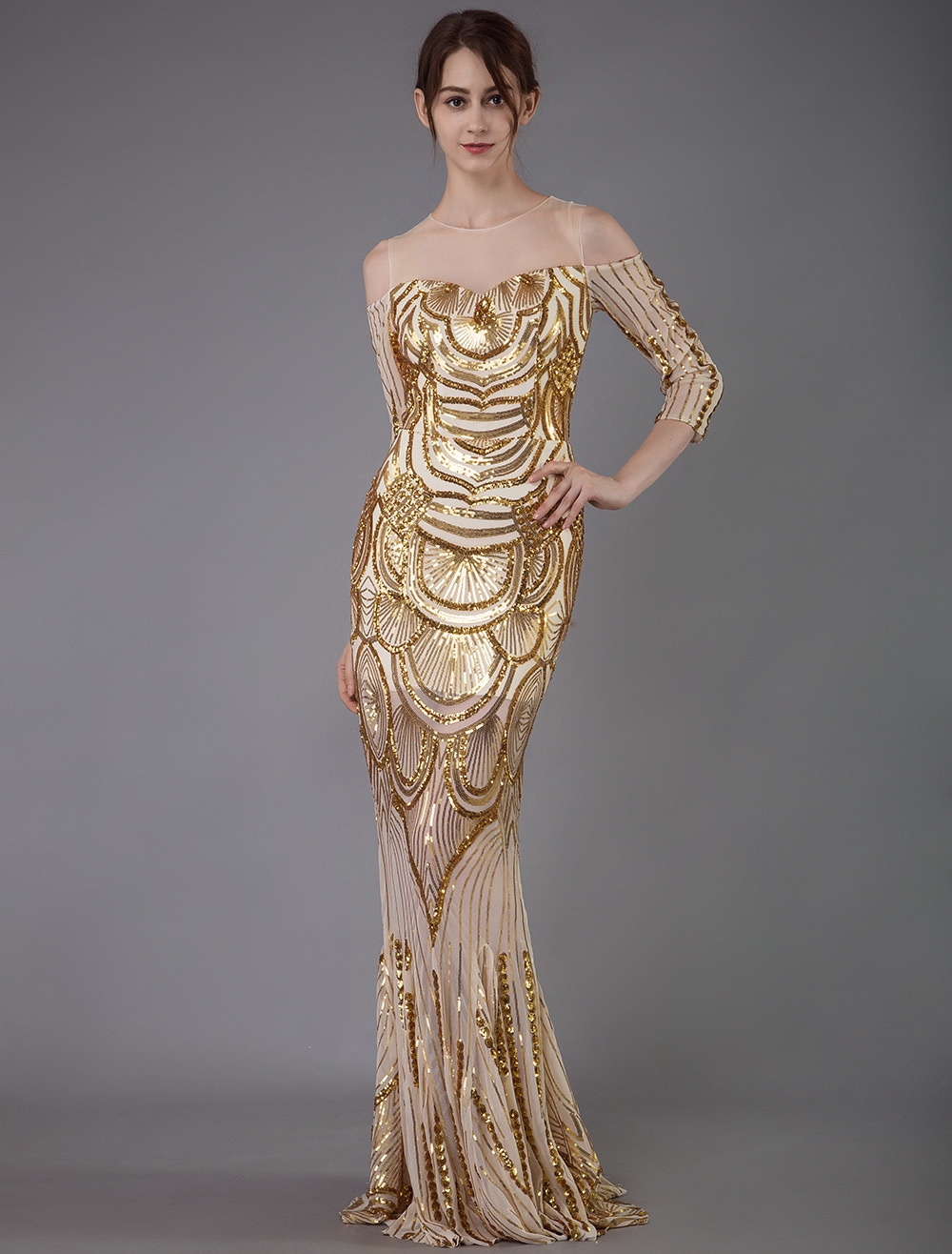 1920s evening dress