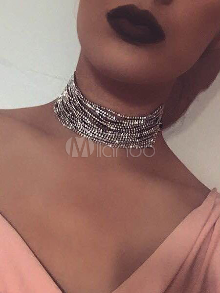 Collier Fantaisie Chic De Collier De Femmes De La Mode Des Femmes Milanoo Com