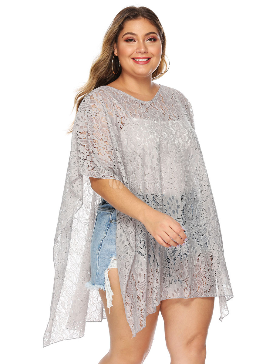 vertuschen-f-r-frauen-lace-oversized-cut-out-jewel-neck-plus-size
