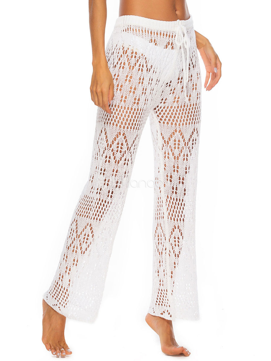 lace beach pants