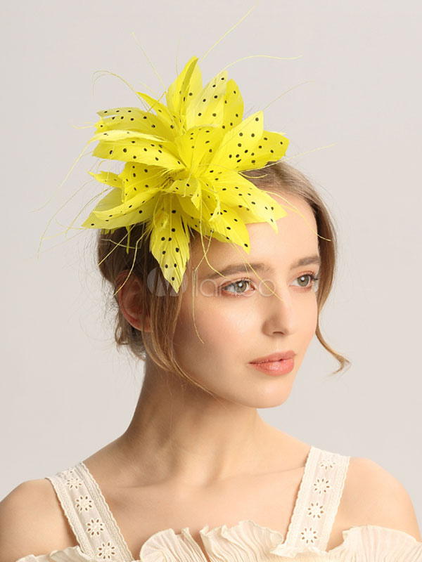 yellow hair accessories