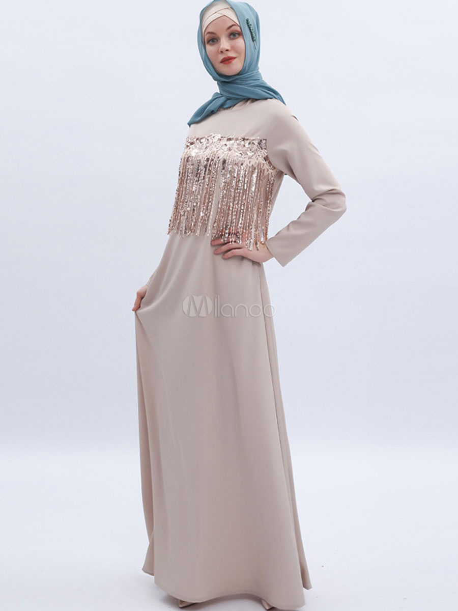 OBEEII Costume Da Bagno Musulmano Donna - Maniche Lunghe, Con Bandana, UPF 50, Taglia S-XL - Foto 8