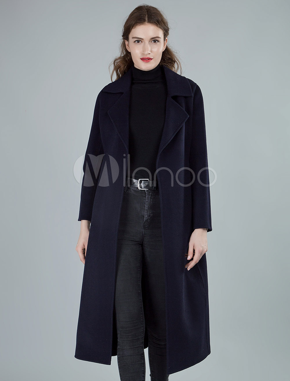 navy blue winter coat