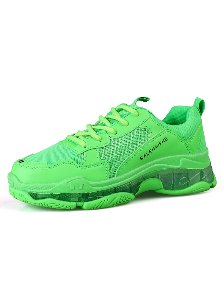 Bright Green Color Mens Sneakers 2020 