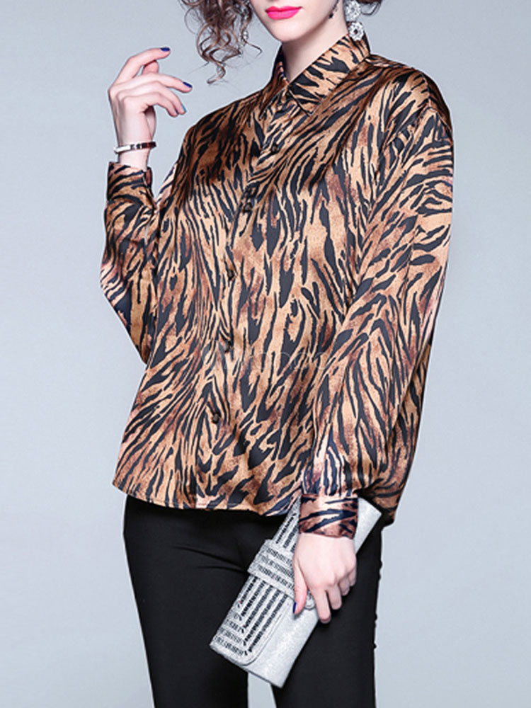 leopard stripe shirt