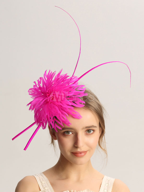 Headpieces Wedding Feather Hair Accessories For Bride Milanoo Com