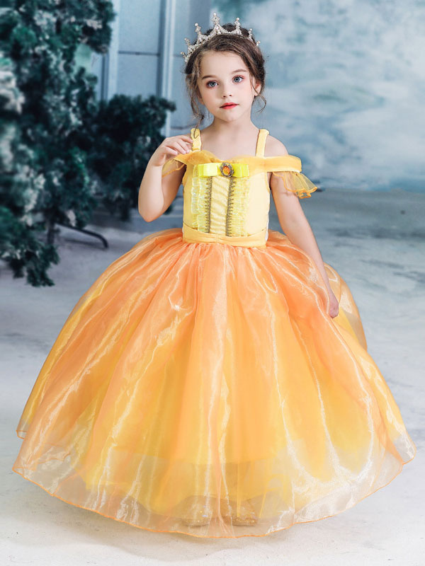 beauty and the beast dress kids