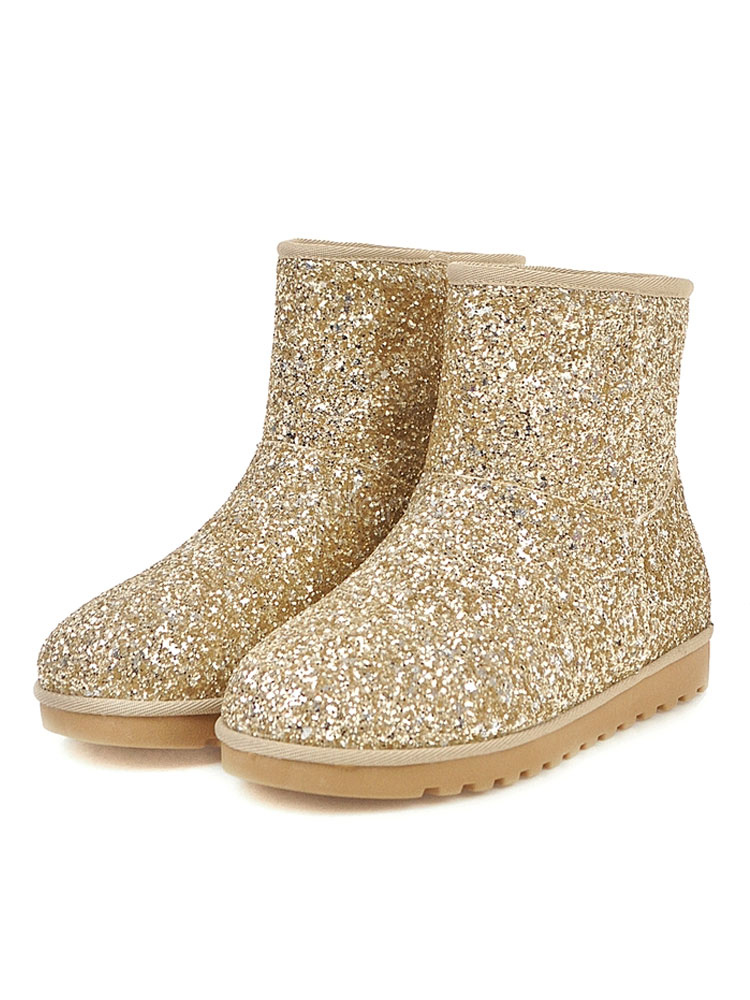 silver flat booties