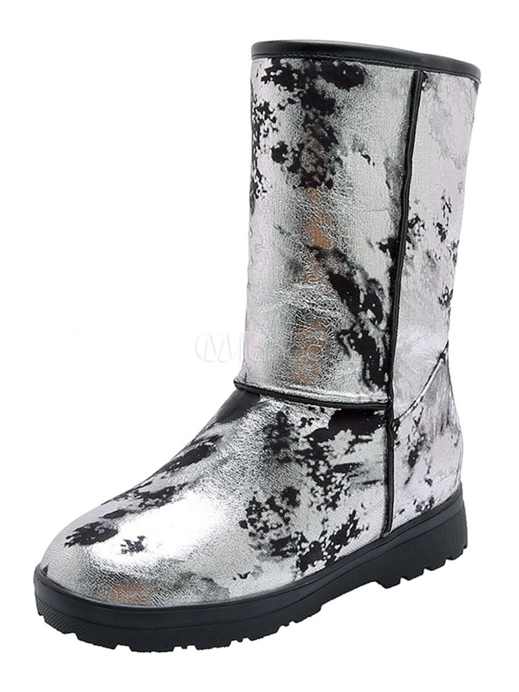 flat snow boots