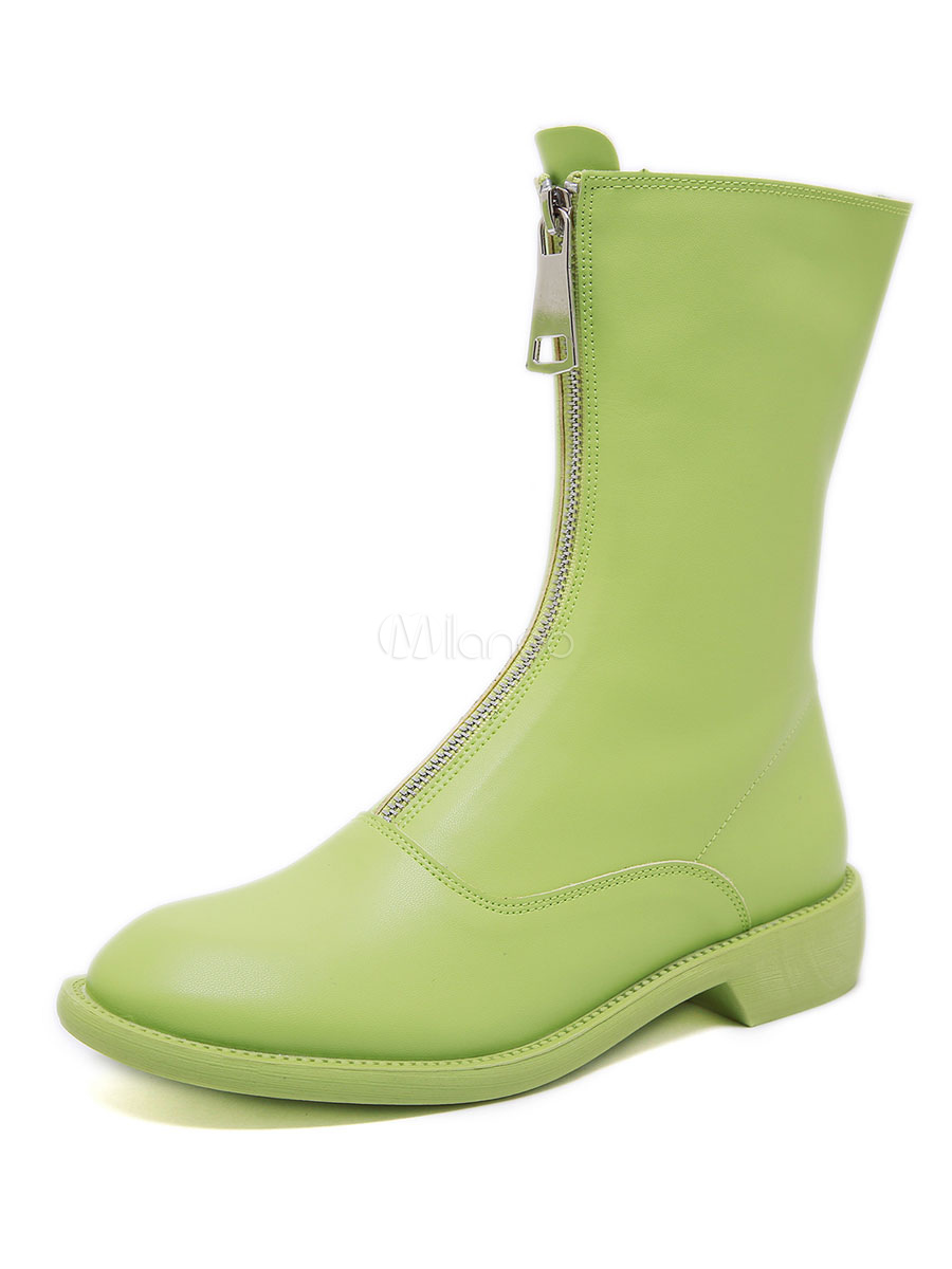 neon color boots