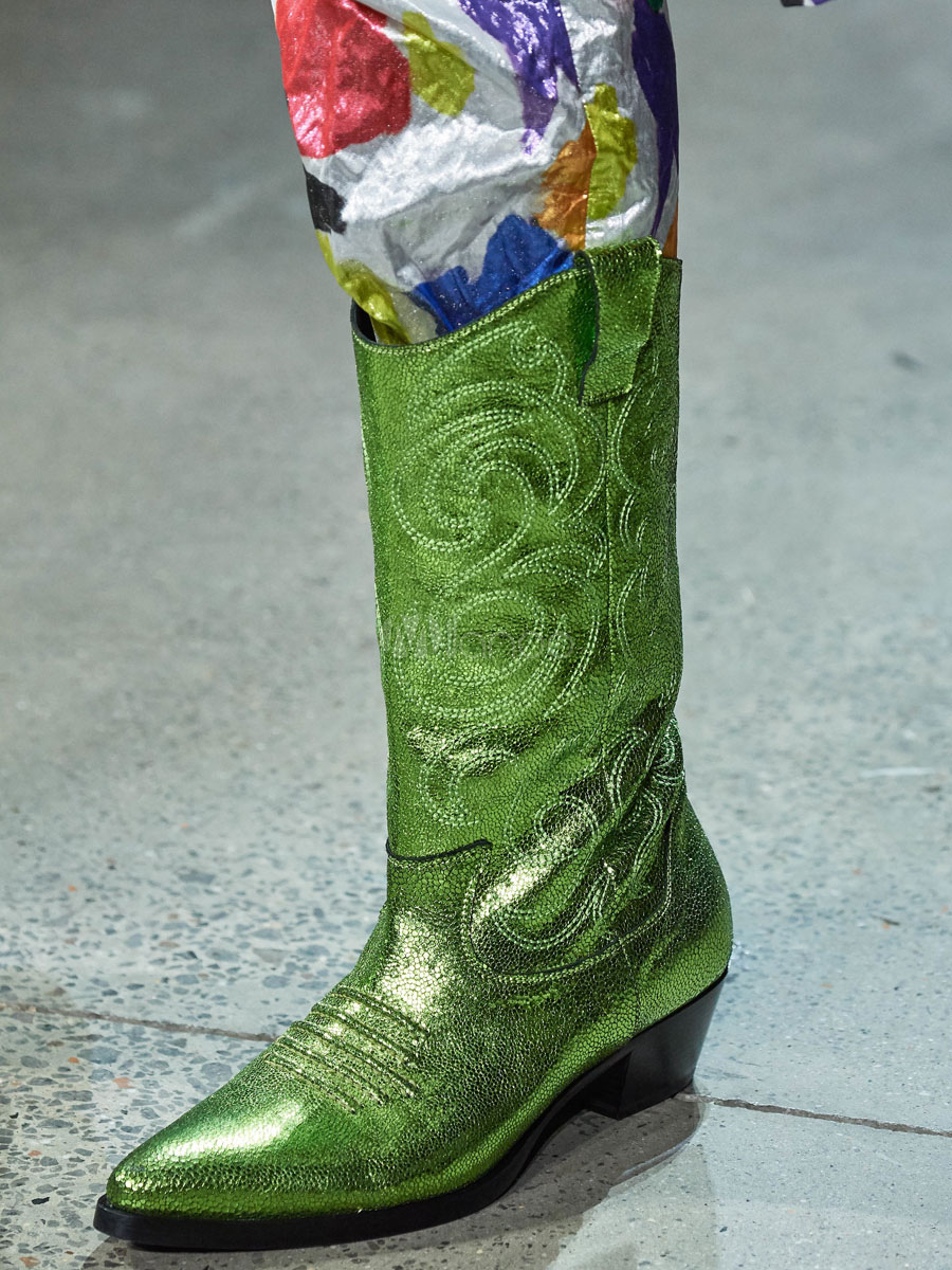 chunky cowboy boots