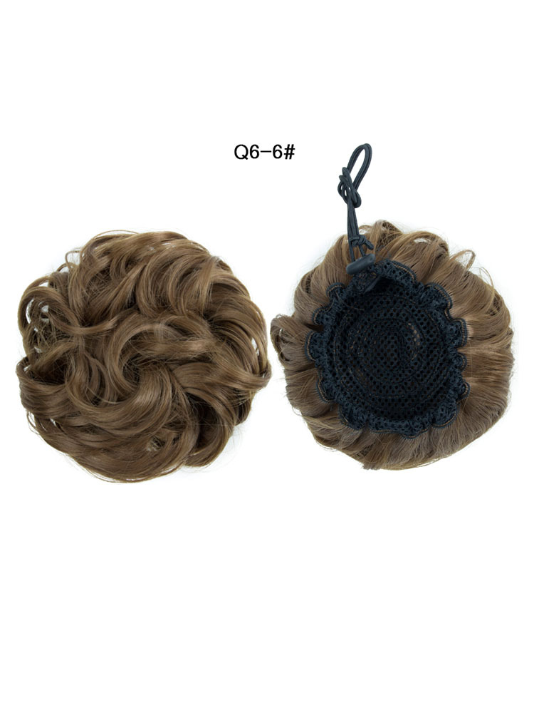 Women's Clothing Accessories | Donut Bun Wig Tousled Rayon Donut Chignons - XT73959