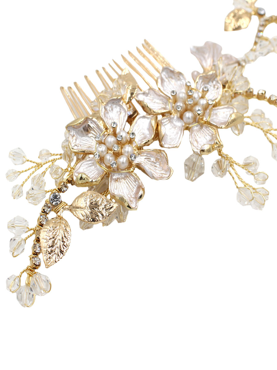 Wedding & Events Wedding Accessories | Headpiece Wedding Metal Hair Accessories For Bride - ZN50690