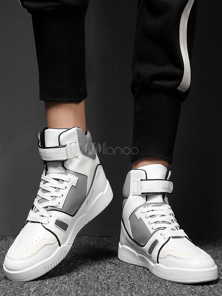 Sapatilhas de cano alto para homens - Milanoo.com