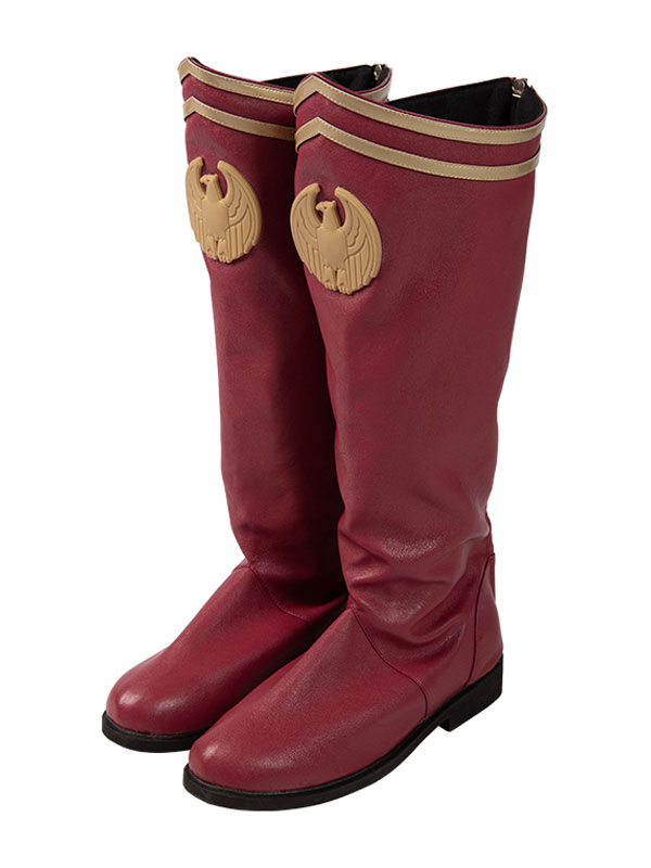 new The Boys Homelander Red Shoes Cosplay Boots 