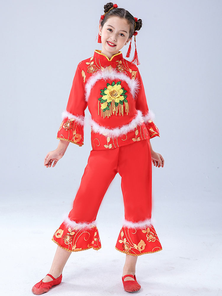 dance costumes red