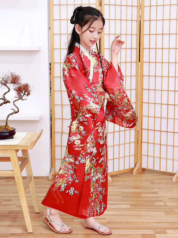 vestido japones oriental