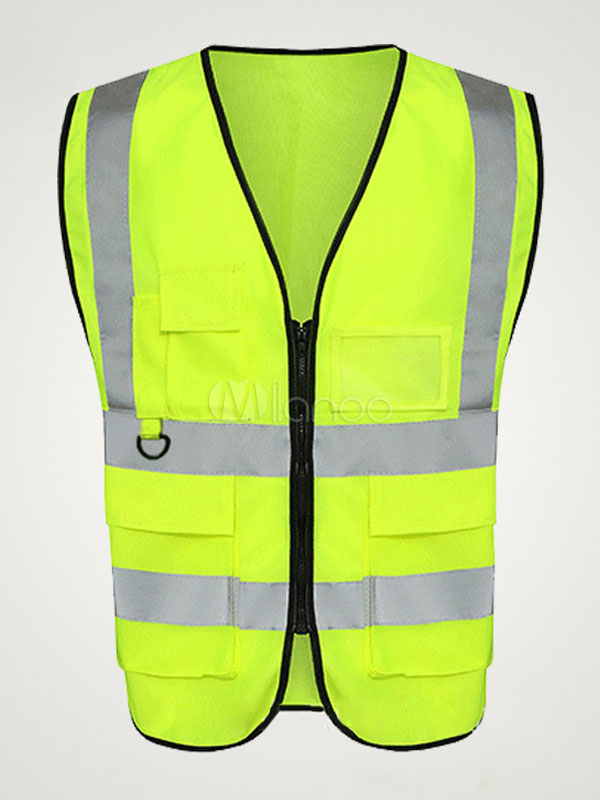 Gilet Fluorescente Riflettente Banbie ad Alta visibilit/à