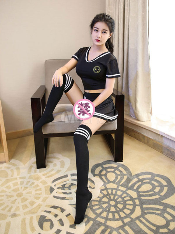 Women Bedroom Costume Knotted Polyester Two Tone Bedroom Costume 