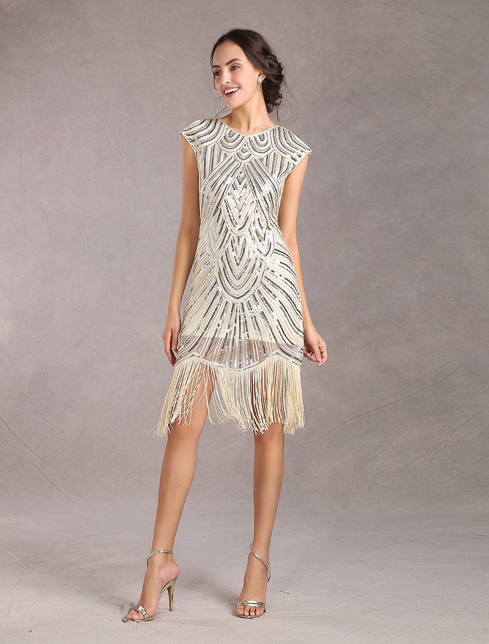 milanoo flapper dress