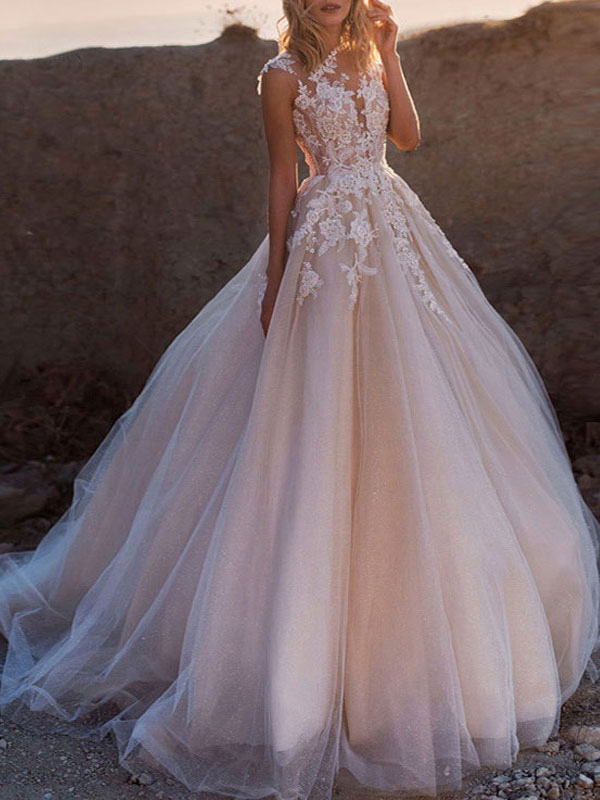 Robe de mariée; Robe de mariée princesse;Robe de mariée en dentelle