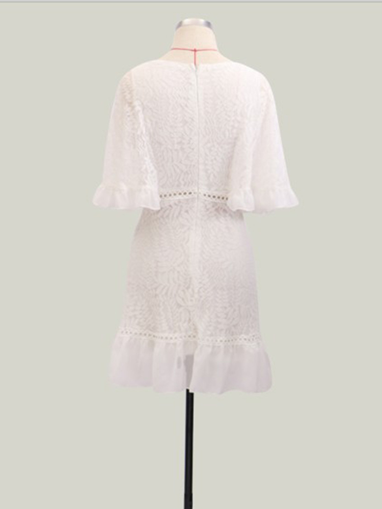 Body Femme à Pois - Maille Transparente - Col En V - Manches Bouffantes Longues - Style élégant Et Sexy - Pour Sorties, Vacances, Soirées