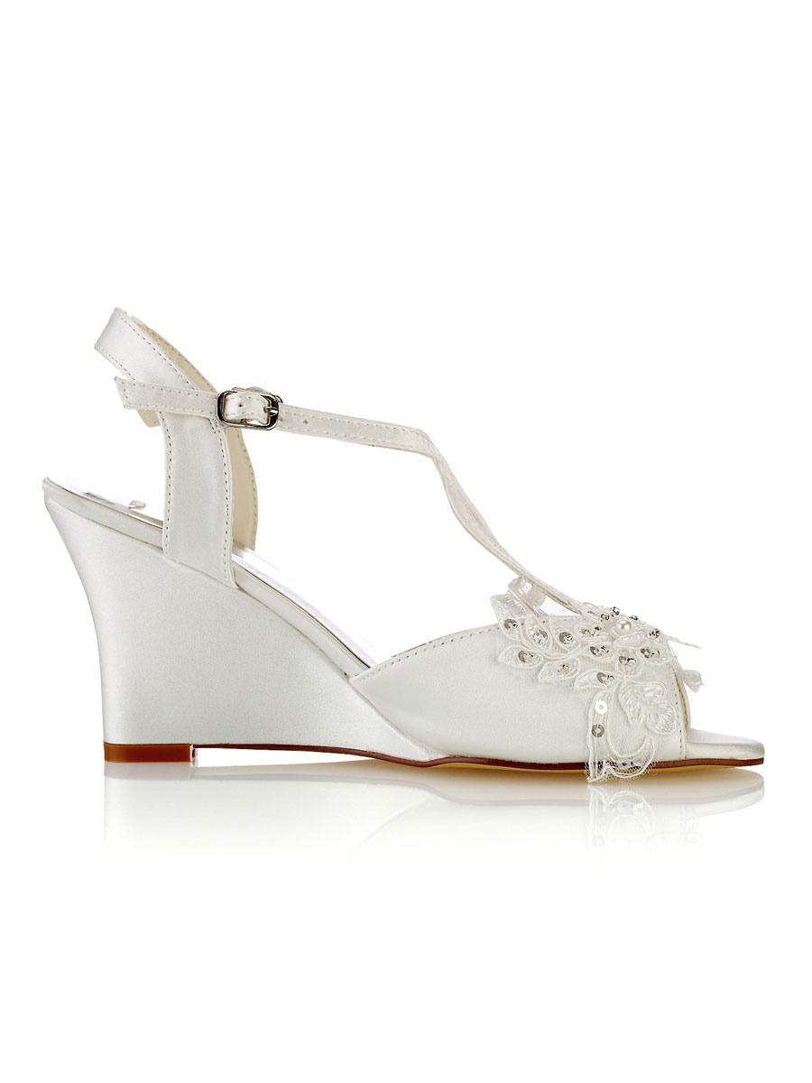 chaussures compensée mariage