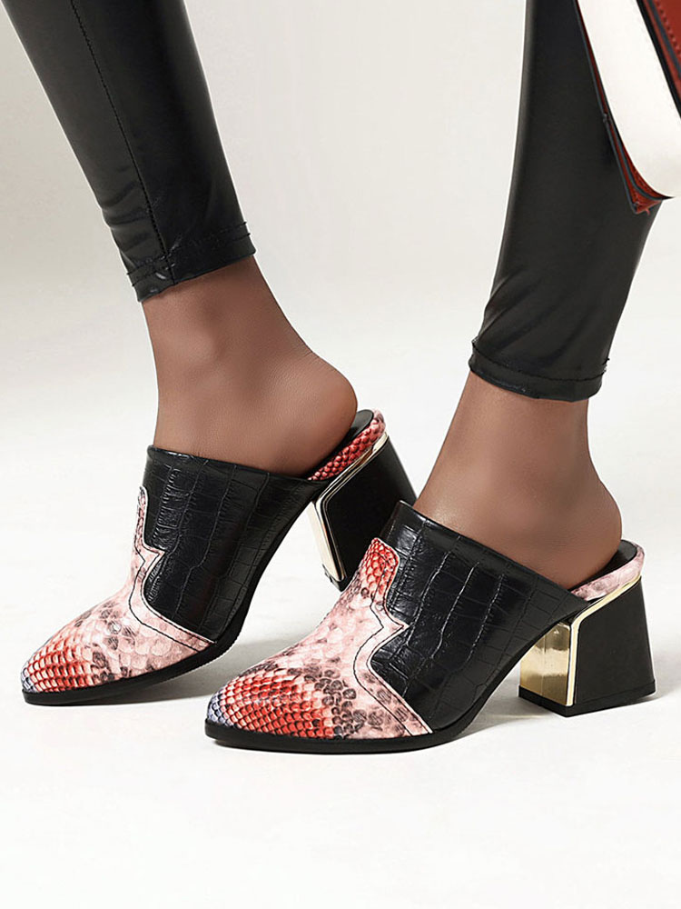 bottes imprimé serpent