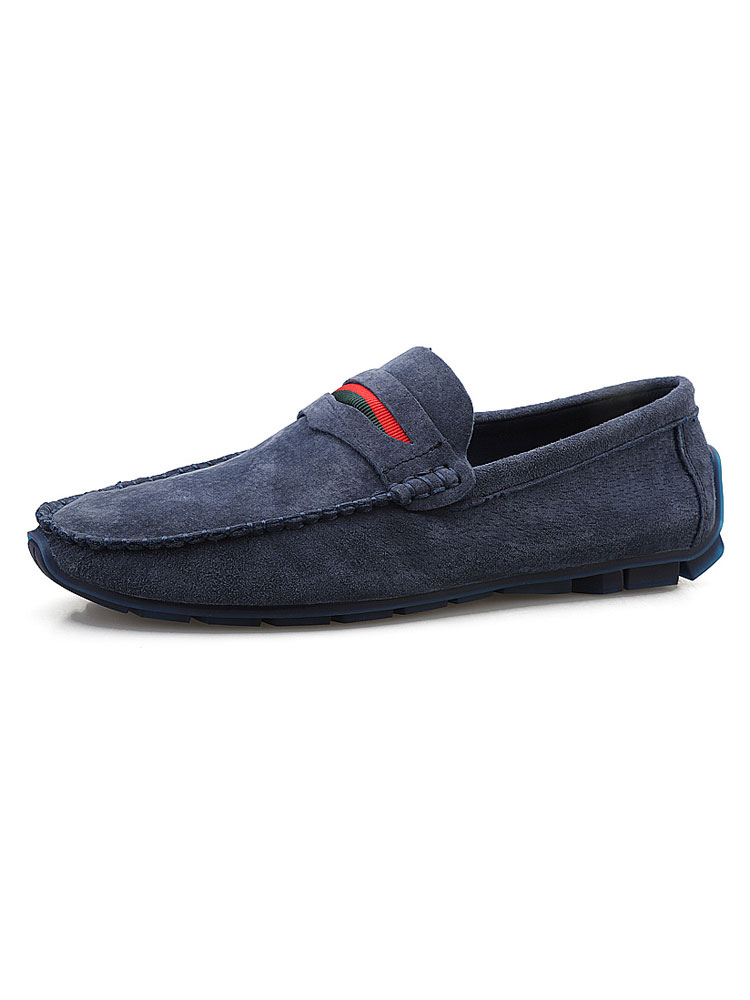 mens suede driving shoes