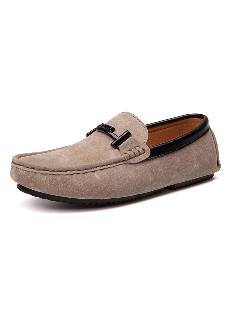 Shoes Men's Shoes | Mens Moccasin Loafers Round Toe Slip On Driving Shoes - VZ60249