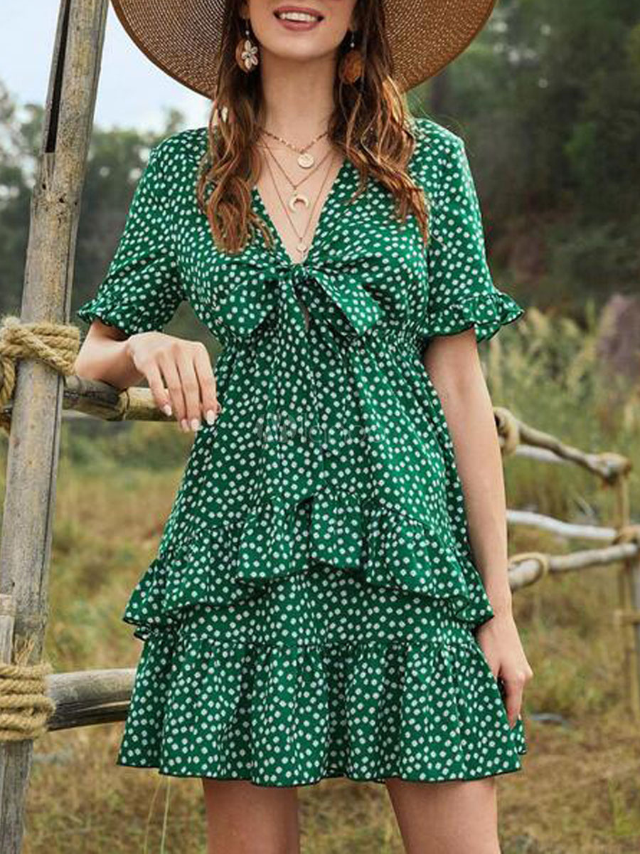 ditsy summer dress