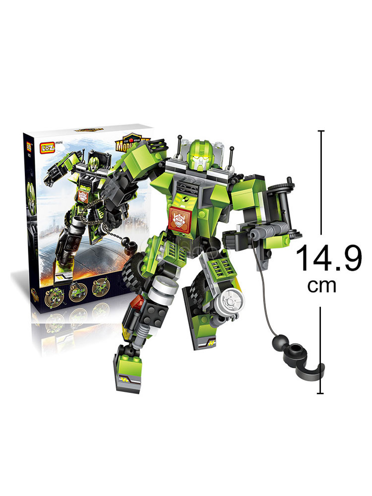 Loz Mini Blocks Autobots Transformer Diamond 3d Puzzles Building Toy 