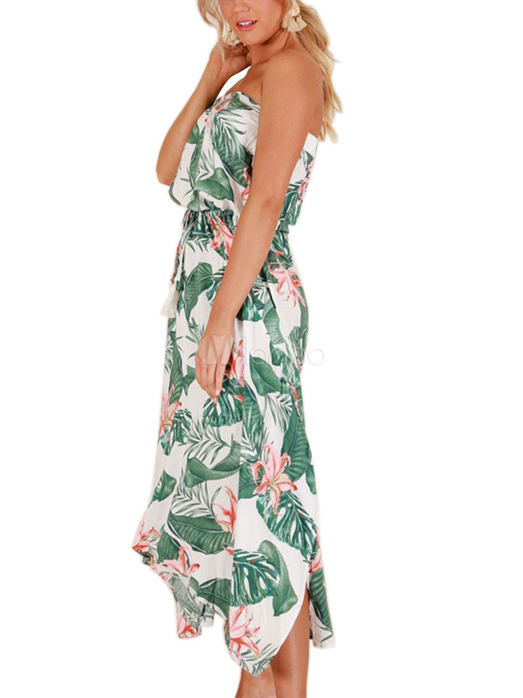tropical print womens dresses