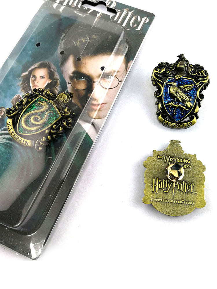 Harry Potter Badge Broche Gryffondor Poufsouffle Serdaigle Serpentard