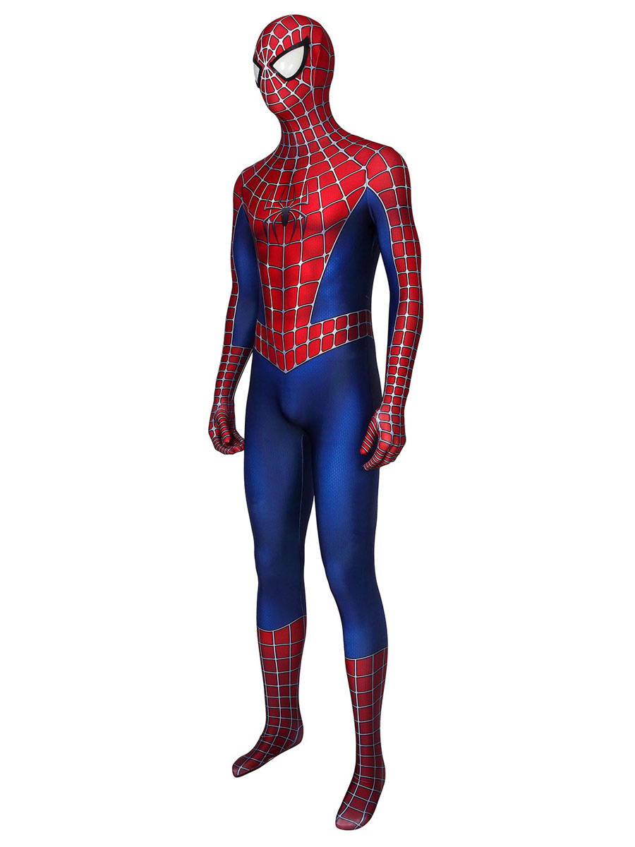 Marvel Comics Spider Man Marvel Comics Tobey Maguire Starred Cosplay  Costume 