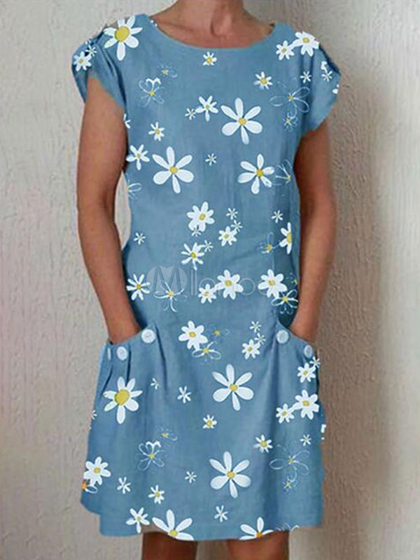 cotton sundress with pockets