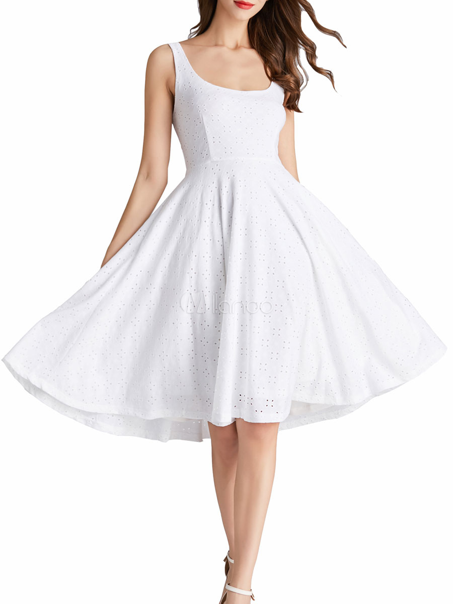 white backless summer dresses