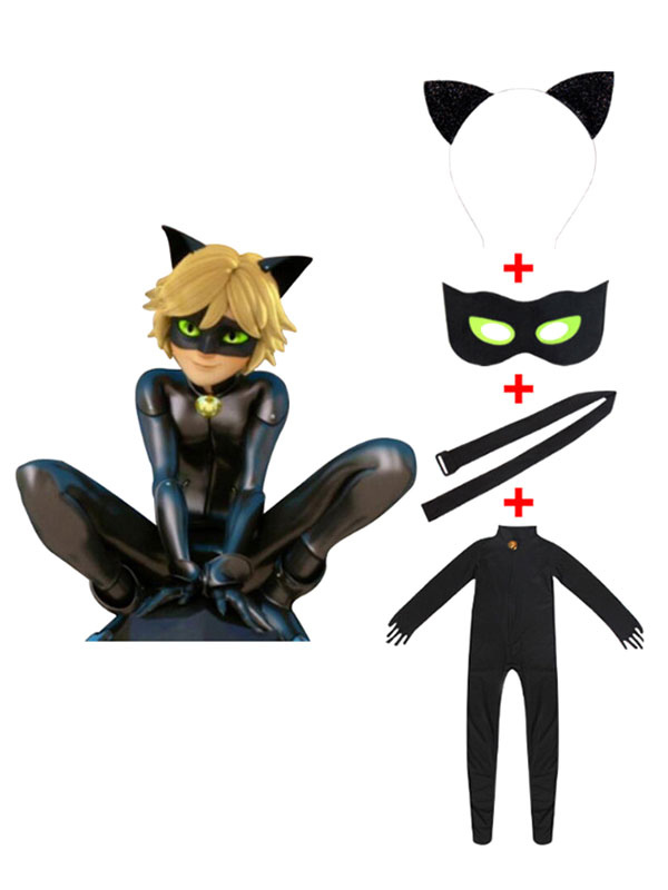 Miraculous Ladybug Cat Noir Cosplay Costume Halloween Outfit Milanoo Com Just two buds chilling in the rain, doing patrols and posing for pictures. miraculous ladybug cat noir cosplay costume halloween outfit