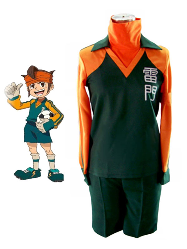 Prosperar Me gusta Llamarada Halloween Uniforme Inazuma Eleven cosplay uniforme escolar Raimon -  Cosplayshow.com