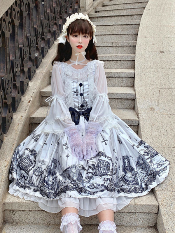 Gothic Lolita JSK Dress Soul Summoner Lolita Jumper Skirts - Milanoo.com