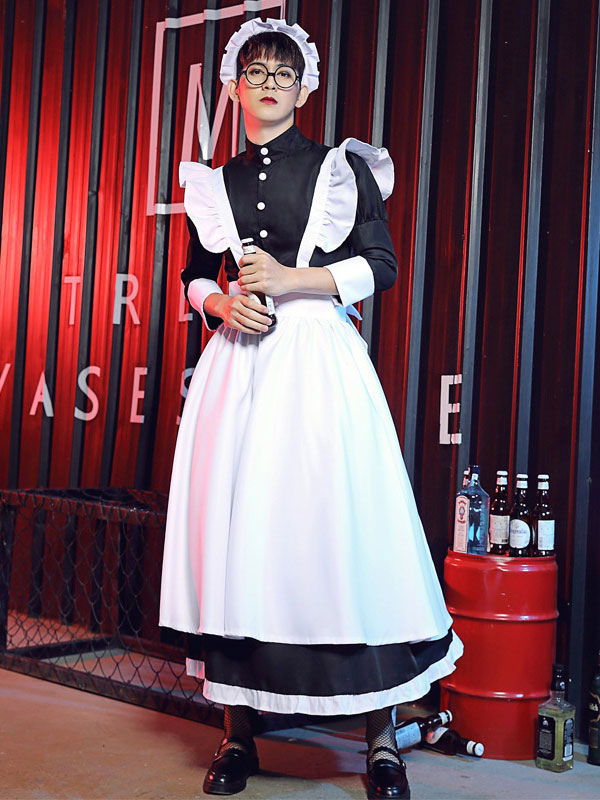 Intercambiador de ropa Lolita OP vestido de manga larga Lolita Vestidos de  traje de una pieza - Costumeslive.com