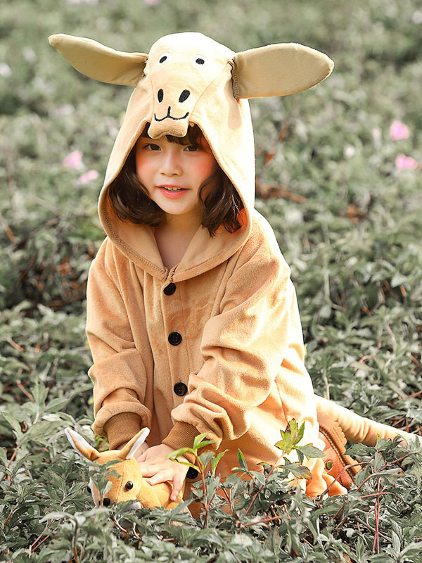 middelen mogelijkheid Caroline Kids Halloween Cosplay Costumes Kangaroo Jumpsuit for Child -  Costumeslive.com