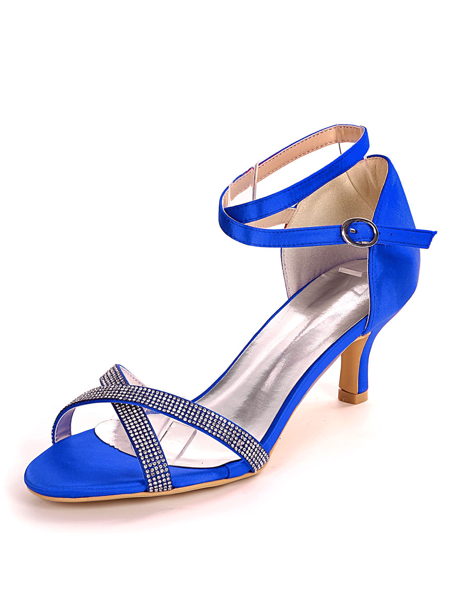 talon bleu marine mariage