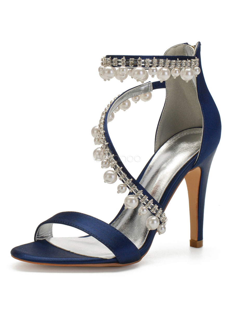 scarpe blu matrimonio