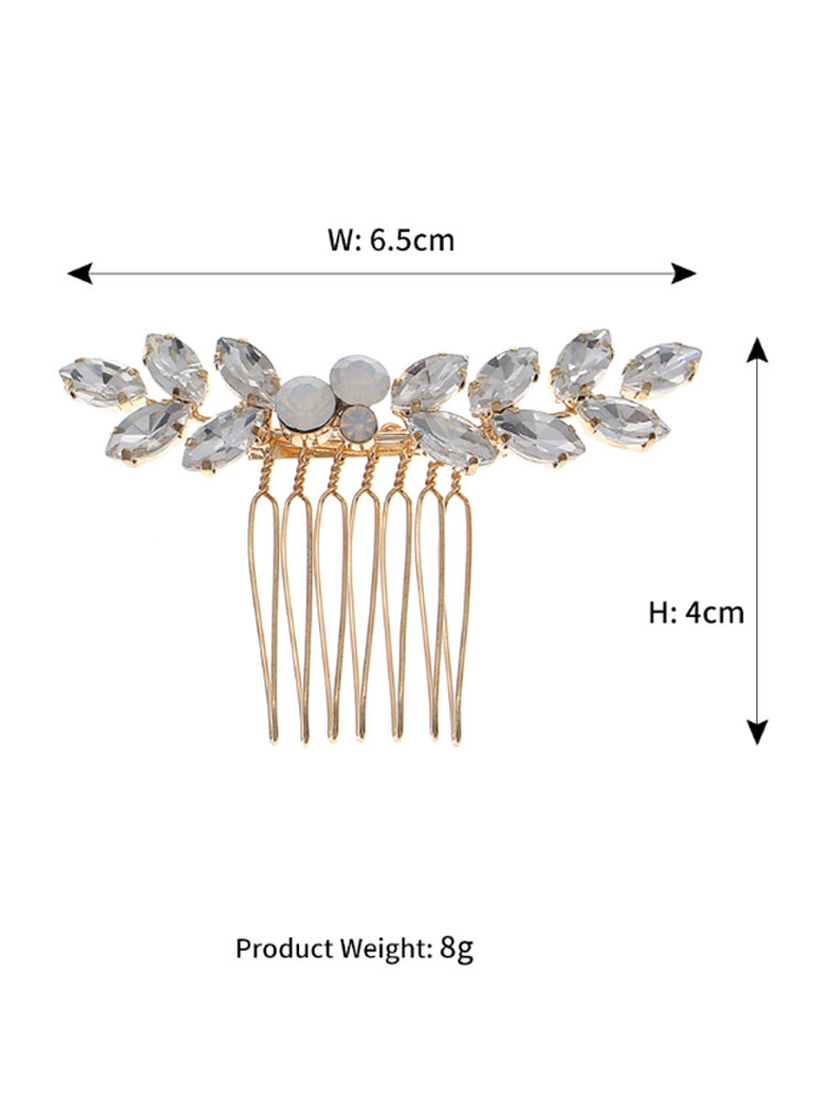 Wedding & Events Wedding Accessories | Wedding Headpieces Handmade Headwear Metal Hair Accessories For Bride - TC27917